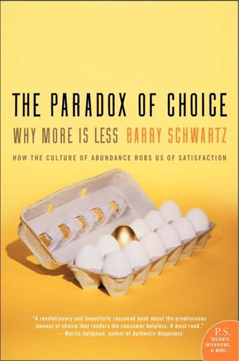 Cover image for book The Paradox of Choice