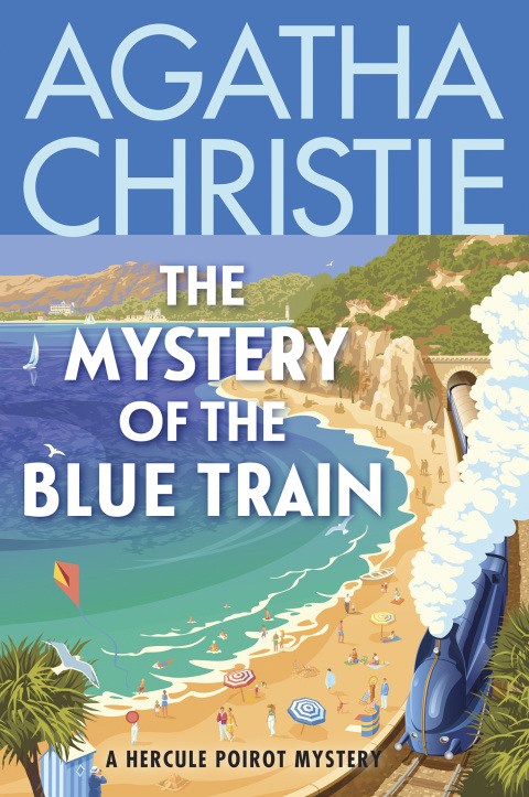 Cover image for book The Mystery of the Blue Train