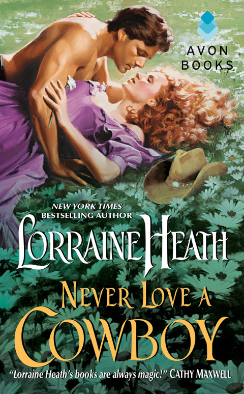 Cover image for book Never Love a Cowboy