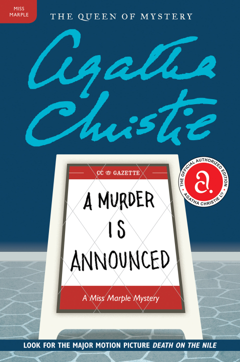 Cover image for book A Murder Is Announced