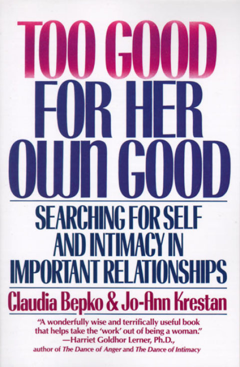 Cover image for book Too Good For Her Own Good