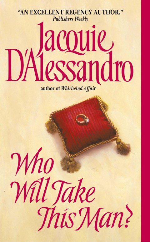 Cover image for book Who Will Take This Man?