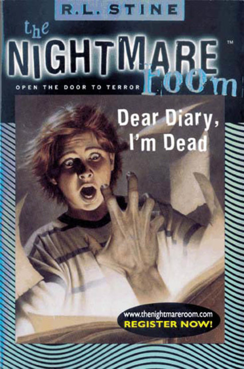 Cover image for book The Nightmare Room #5: Dear Diary, I'm Dead