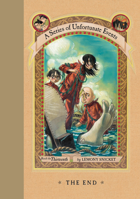 Cover image for book A Series of Unfortunate Events #13: The End