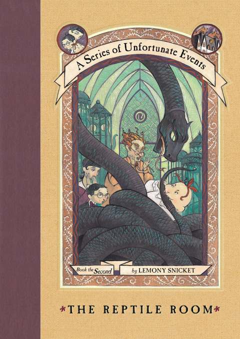 Cover image for book A Series of Unfortunate Events #2: The Reptile Room