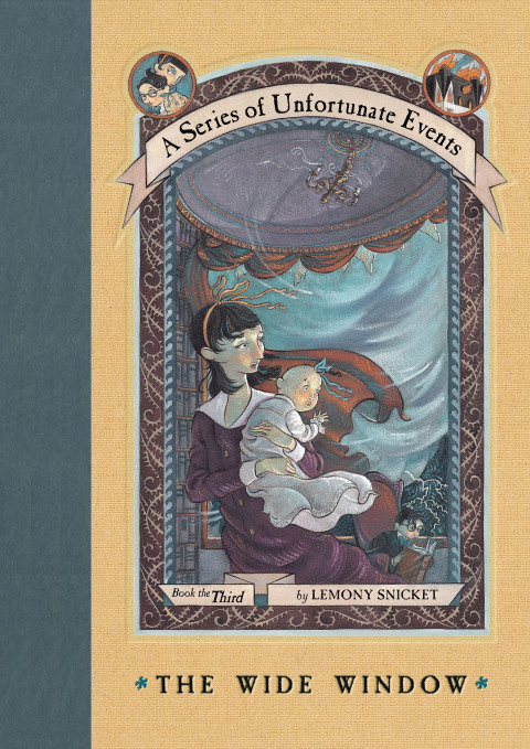 Cover image for book A Series of Unfortunate Events #3: The Wide Window