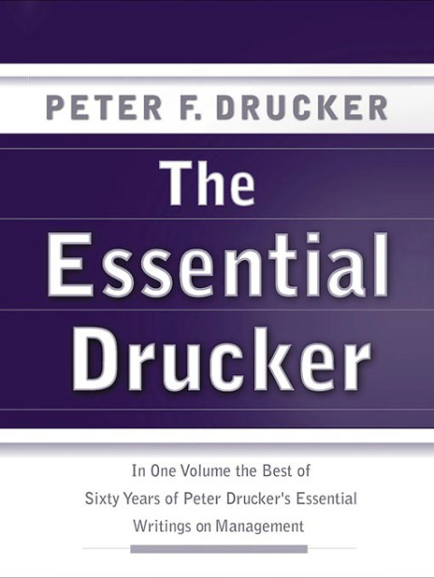 Cover image for book The Essential Drucker