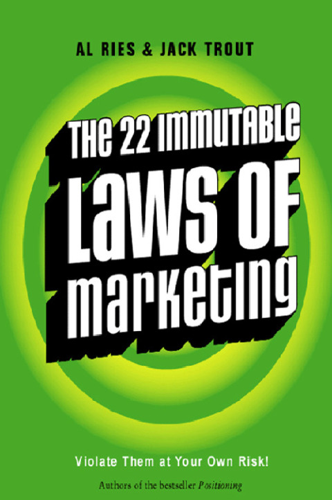 Cover image for book The 22 Immutable Laws of Marketing