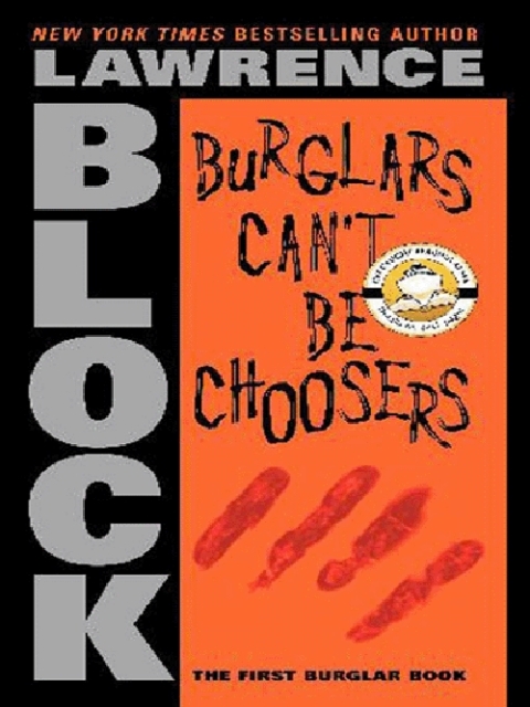 Cover image for book Burglars Can't Be Choosers
