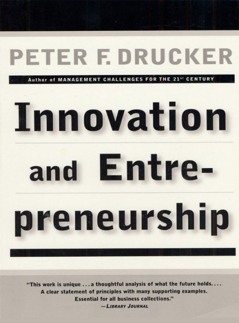 Cover image for book Innovation and Entrepreneurship