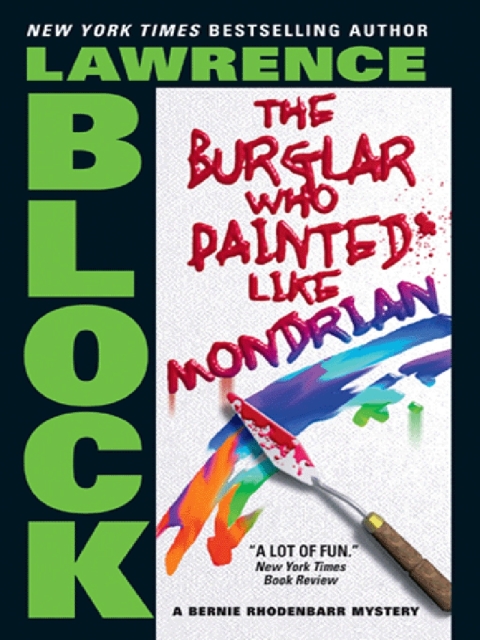 Cover image for book The Burglar Who Painted Like Mondrian