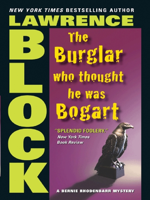 Cover image for book The Burglar Who Thought He Was Bogart
