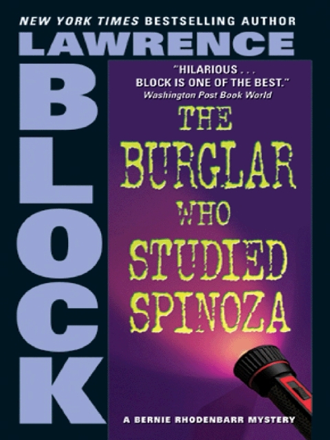 Cover image for book The Burglar Who Studied Spinoza