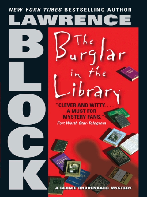 Cover image for book The Burglar in the Library