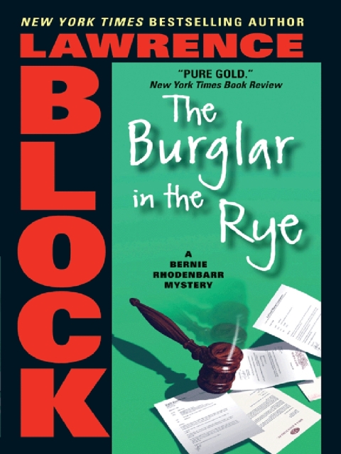 Cover image for book The Burglar in the Rye