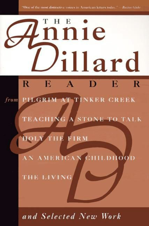 The Annie Dillard Reader 