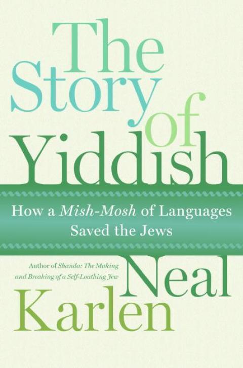 Cover image for book The Story of Yiddish