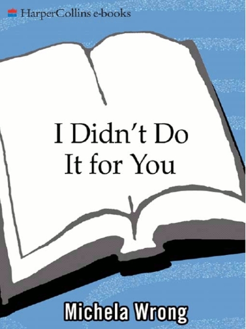Cover image for book I Didn't Do It for You