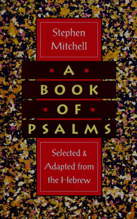 Cover image for book A Book of Psalms