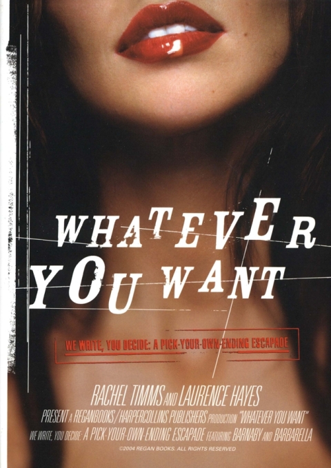 Cover image for book Whatever You Want