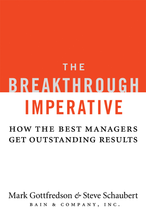Cover image for book The Breakthrough Imperative