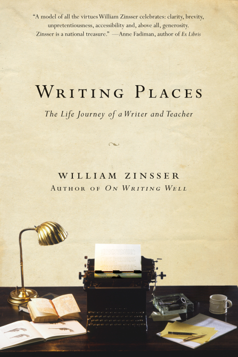 Cover image for book Writing Places