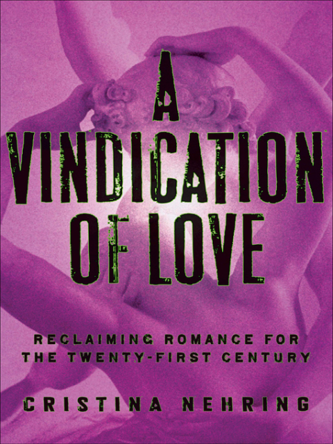 Cover image for book A Vindication of Love