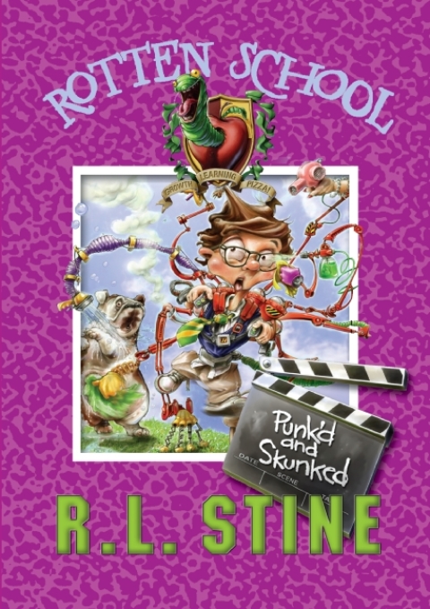 Cover image for book Rotten School #11: Punk'd and Skunked