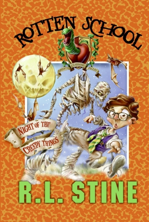 Cover image for book Rotten School #14: Night of the Creepy Things