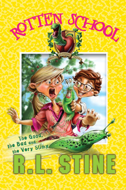 Cover image for book Rotten School #3: The Good, the Bad and the Very Slimy