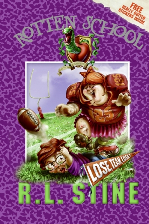 Cover image for book Rotten School #4: Lose, Team, Lose!
