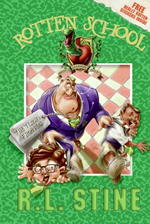 Cover image for book Rotten School #8: The Teacher from Heck