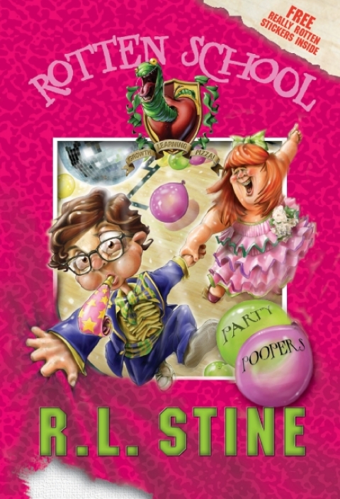 Cover image for book Rotten School #9: Party Poopers