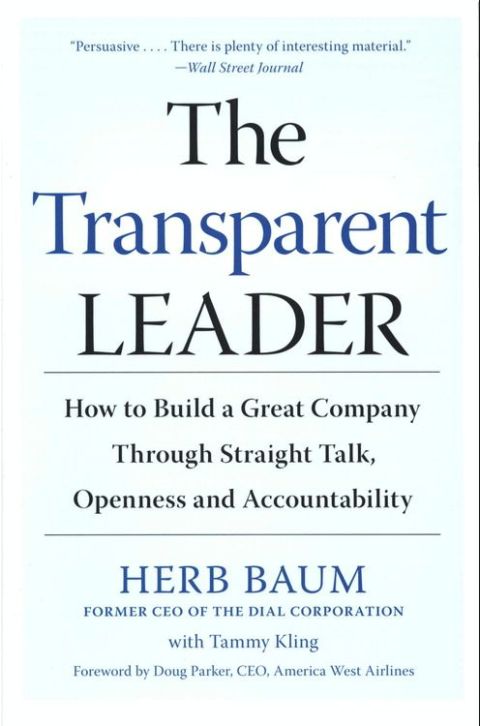 Cover image for book The Transparent Leader