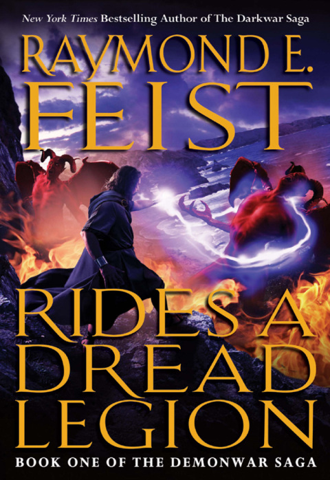 Cover image for book Rides a Dread Legion