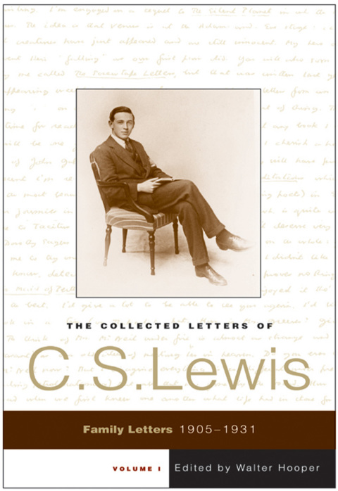 Cover image for book The Collected Letters of C.S. Lewis, Volume 1