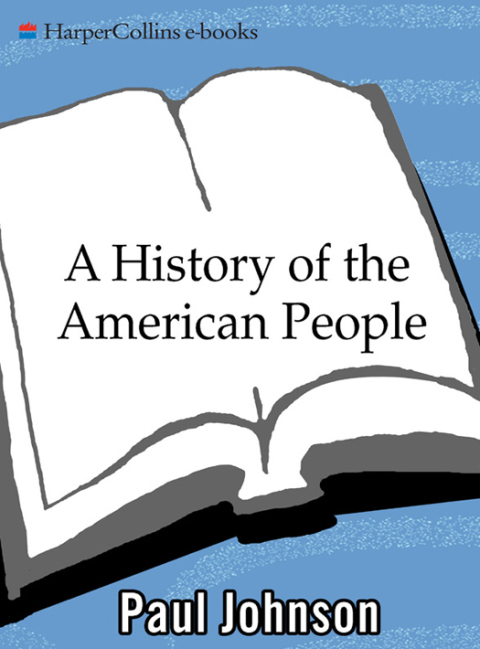 Cover image for book A History of the American People