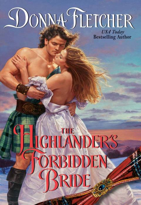 Cover image for book The Highlander's Forbidden Bride
