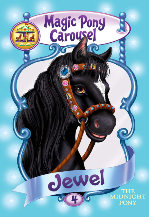 Cover image for book Magic Pony Carousel #4: Jewel the Midnight Pony