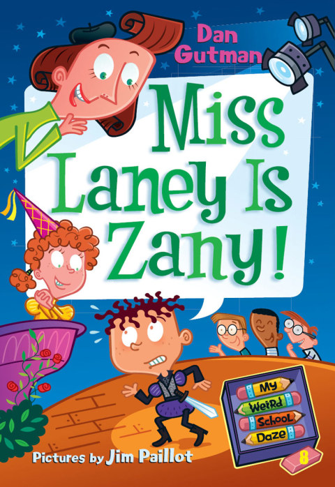 Cover image for book My Weird School Daze #8: Miss Laney Is Zany!