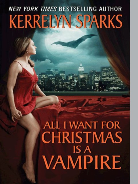 Cover image for book All I Want for Christmas Is a Vampire