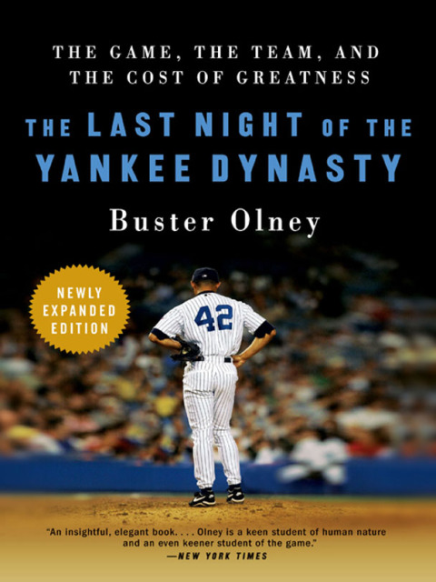 Cover image for book The Last Night of the Yankee Dynasty
