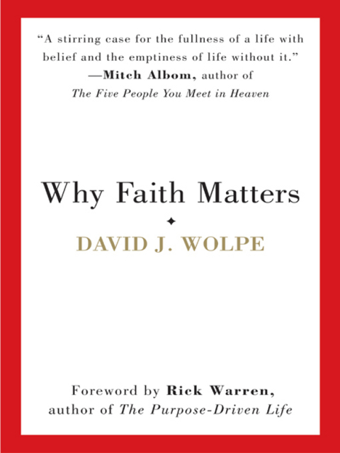 Cover image for book Why Faith Matters
