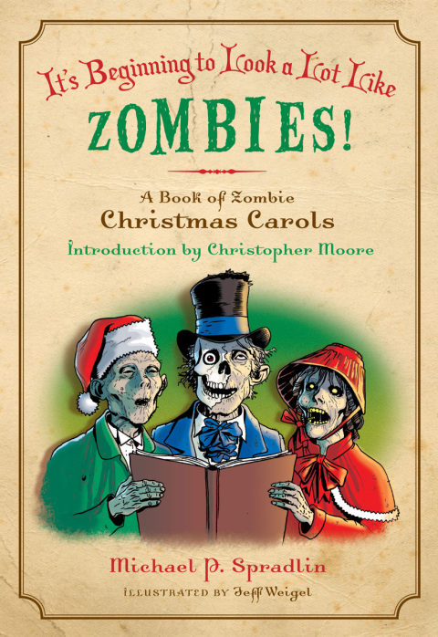 Cover image for book It's Beginning to Look a Lot Like Zombies