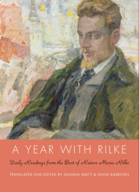Cover image for book A Year with Rilke