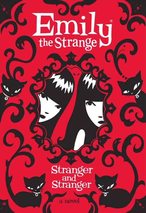 Cover image for book The Diaries of Emily the Strange: Stranger and Stranger