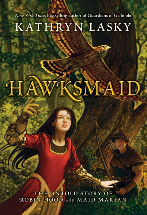 Cover image for book Hawksmaid