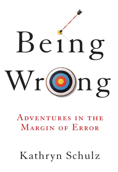 Cover image for book Being Wrong