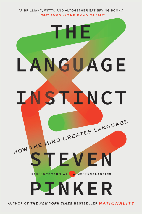 Cover image for book The Language Instinct