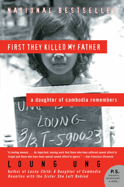 Cover image for book First They Killed My Father
